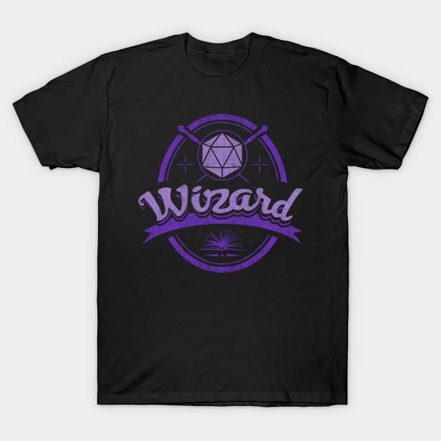 Wizard: RPG Tabletop T-Shirt by PluginTees